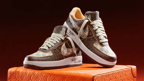 nike air force x louis vuitton collab shoes|louis vuitton x nike af1.